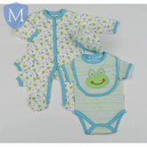 Baby 5Pc Layette Gift Set - Frog (G1468) (Baby Boys Gift Set) Mansuri